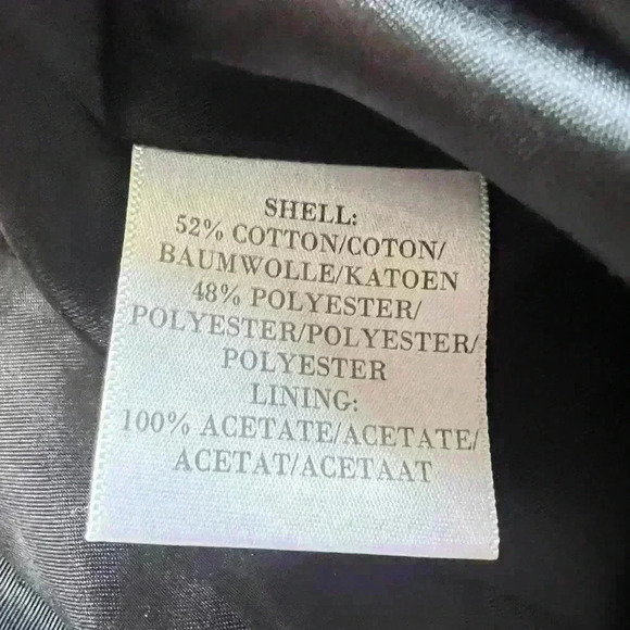 NEW! L.K. Bennett Satin Patterned Tailored Single-Breasted Blazer - Picture 7 of 8